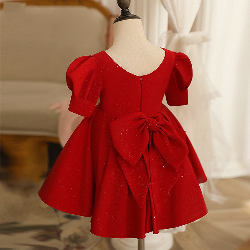 Girls' Piano Performance Dress Huatong Pengpeng Princess Skirt - Image 3