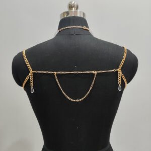 Fashion Colorful Beaded Chest Wrap Body Chains Women