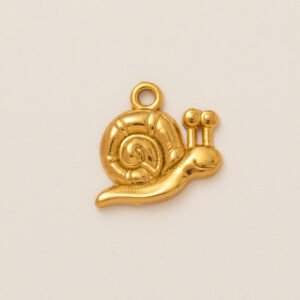 Jinbao Color 18K Series Round Shrimp Pendant