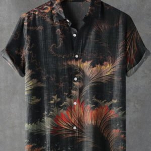 Men's Casual Digital 3D Short Sleeve Top