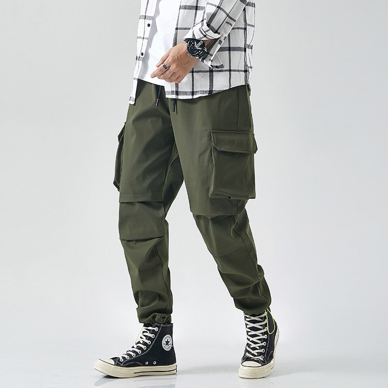 Japanese Men's Overalls Plus Casual Pants - Image 5