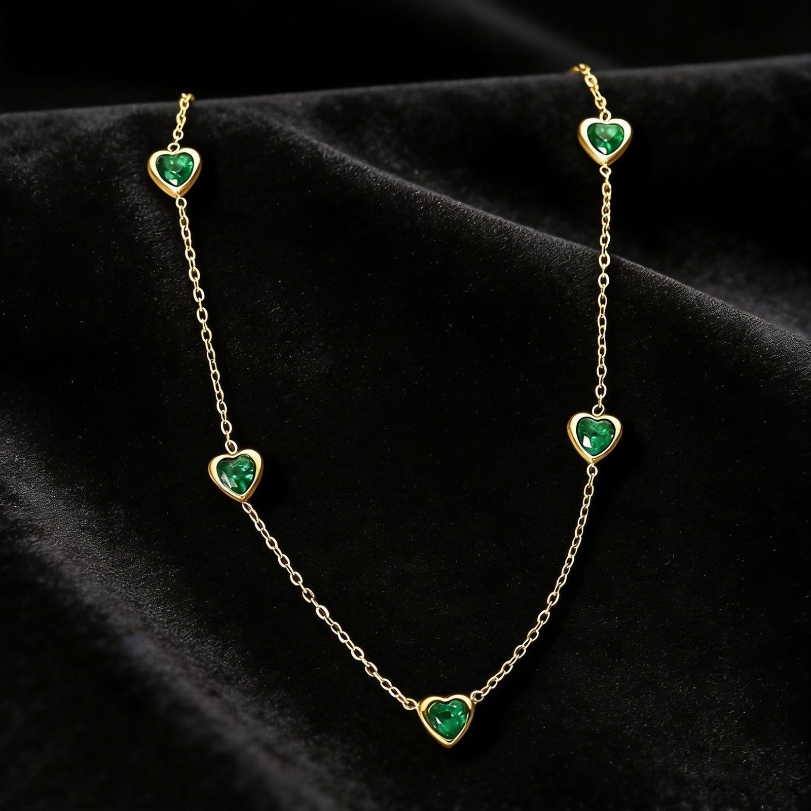 Stainless Steel Necklace In The INS Style With Tassel Stars And Roses - Image 4