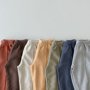 Korean Version Of The Children's Simple Solid Color Casual Pants