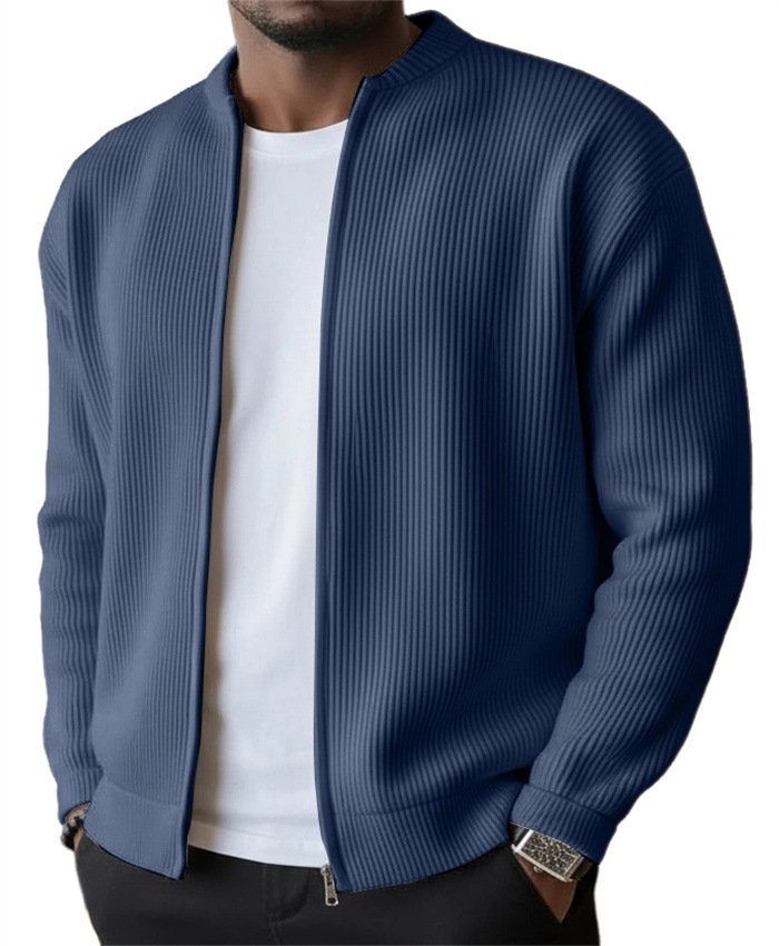 Men's Casual Sweater-style Jacket - Image 6