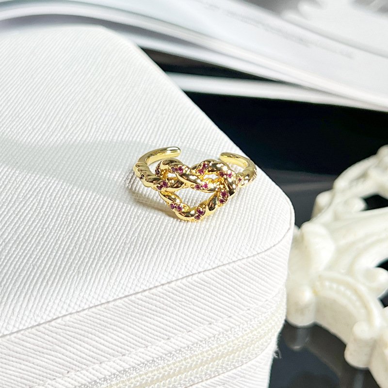 Dainty Snake-Shape Bow Ring For Women - Image 6
