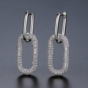 Jinse Light Luxury Ear Clips, Fashionable And Stylish, European And American Style, Unique For Women