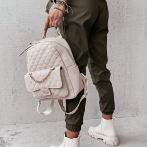 Temperament Leisure Series Belt Solid Color PU Leather Casual Pants