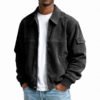 New Men's Retro Corduroy Fashion Casual Long Sleeve Pocket Jacket Men