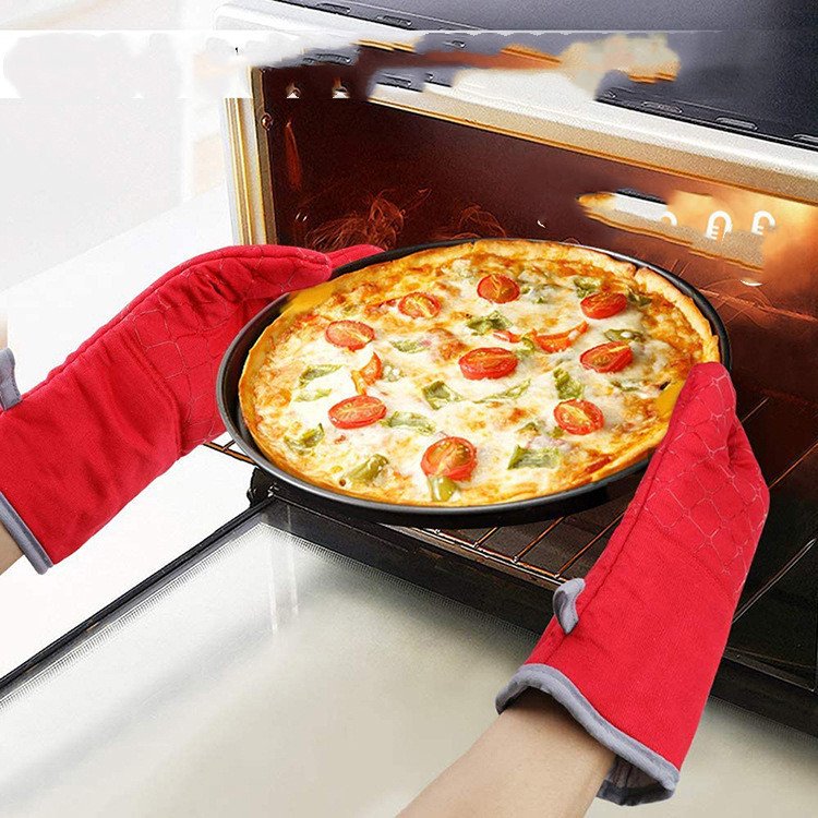 Baking gloves polyester cotton - Image 2