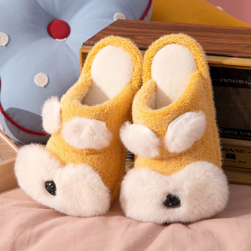 Cotton Slippers Female Indoor Household Warmth Thick-soled Non-slip - Image 3