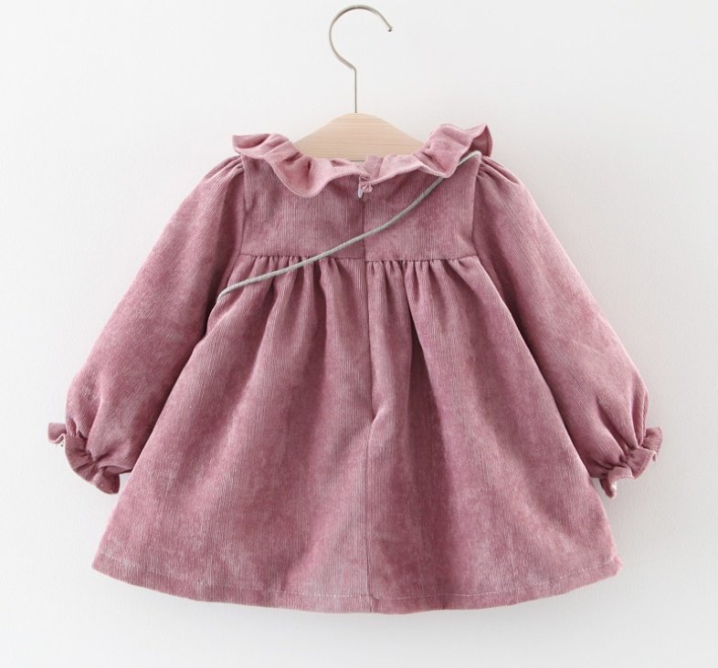 Spring and autumn new girls long-sleeved princess dress shirt baby bottoming shirt princess dress to send bags - Image 2