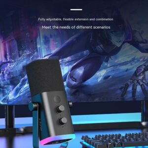 Dynamic Noise Reduction Multifunctional Microphone