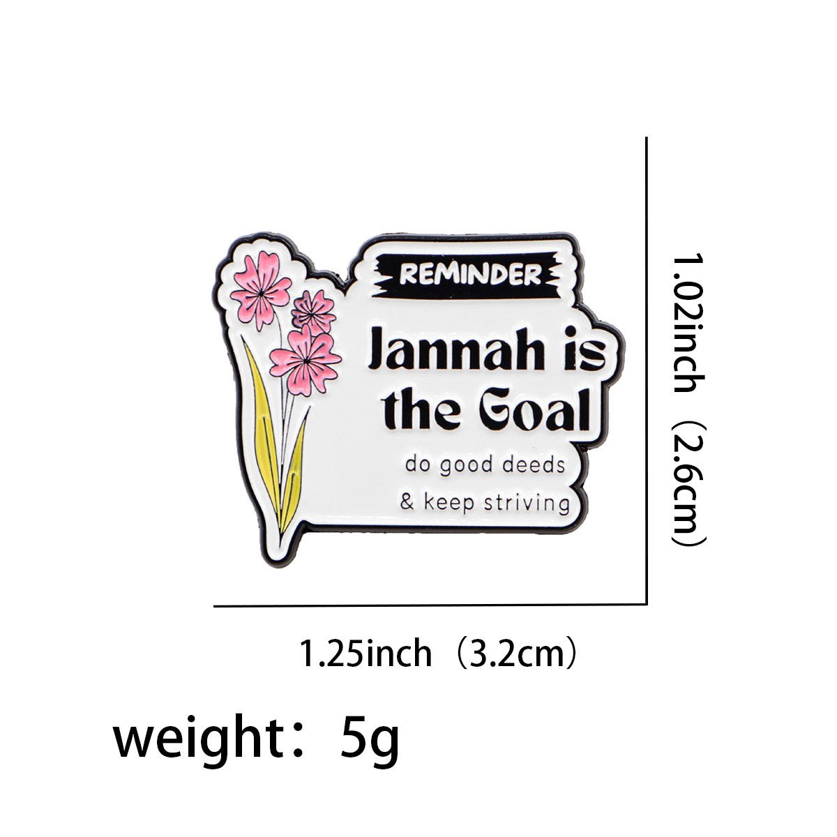Quotation Brooch Cartoon Golden M Badge Creative English Letters Ornament Decoration - Image 10