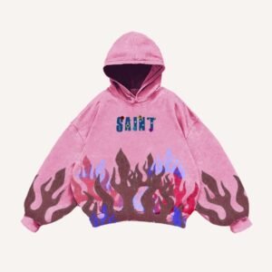 Fashion Casual Printed Polyester Sweater