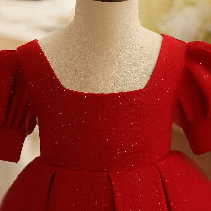 Girls' Piano Performance Dress Huatong Pengpeng Princess Skirt - Image 2
