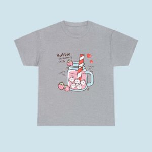 Summer Loose Short Sleeves T-shirt Men's And Women's Round Neck