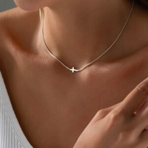 Stainless Steel Cross Necklace Jewelry