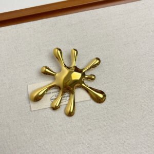 Retro Fireworks Brooch Women's All-match Glossy