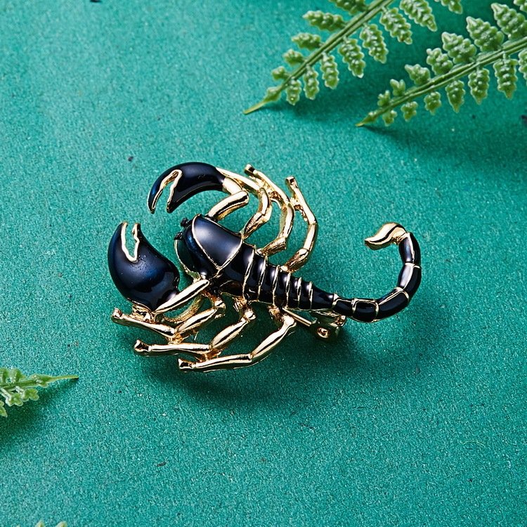 Scorpion Painting Oil Animal Brooch Personality Insect - Image 4
