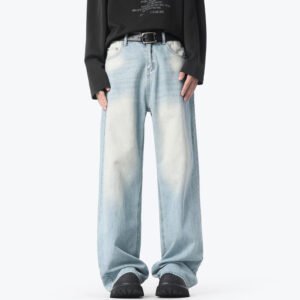 Autumn And Winter American High Street Retro Washed Jeans