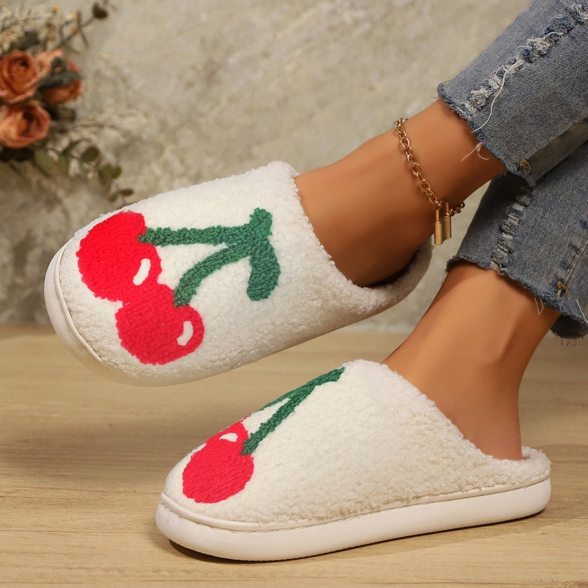 Fruit Pattern Series Men's And Women's Slippers - Image 3