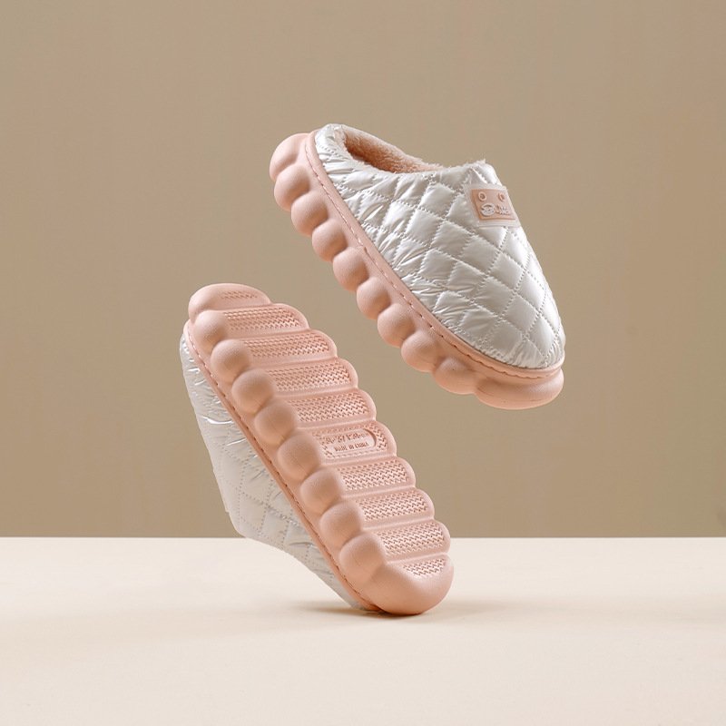 Stepping On Shit Feeling Thick Soled Soft Indoor Waterproof Confinement Drag Non Slip Women - Image 2