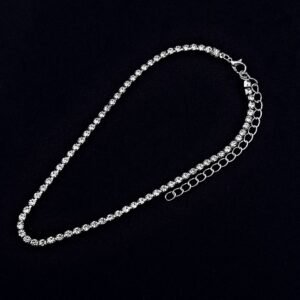 Elegant Rhinestone Collarbone Necklace For Women
