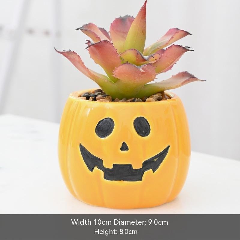 Halloween Succulent Flower Pot Ceramic Flower Pot Aromatherapy - Image 4