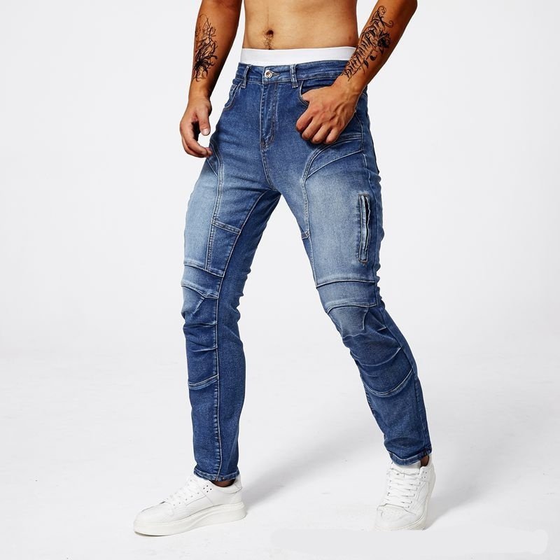 Men's Stretch Slim Fit Bootcut Jeans - Image 3