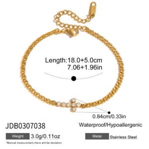 Stainless Steel Bracelet High-end Feel