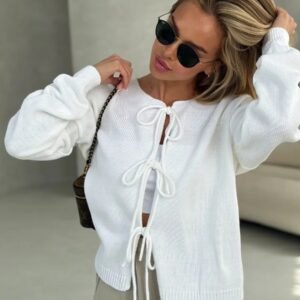Loose Round-neck Long-sleeved Women's Sweater