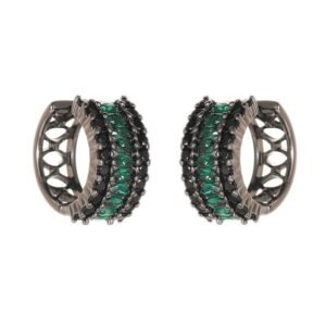Exclusive High-end Round Earrings With A Sophisticated Design