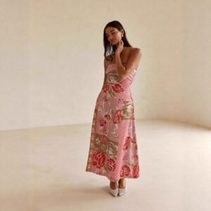 Elegant Versatile Long Linen Dress