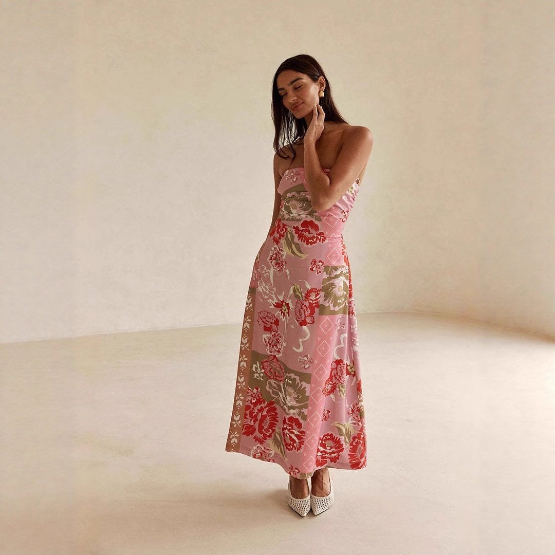 Elegant Versatile Long Linen Dress - Image 2