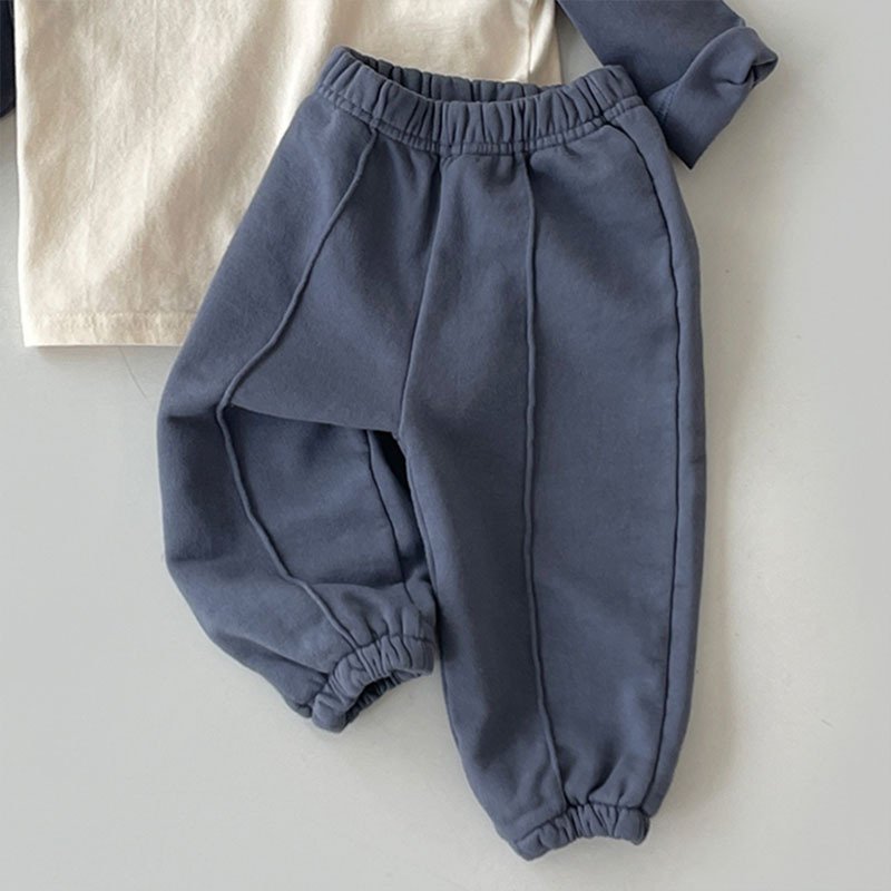 Korean Version Of The Children's Simple Solid Color Casual Pants - Image 5