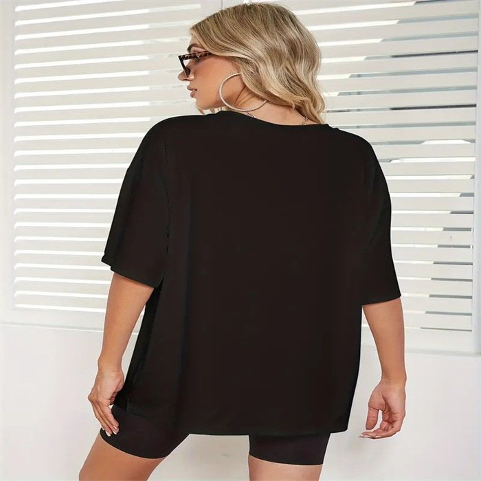 Summer T-shirt Print Fashion Casual Cute Short Sleeve Women's - Image 5