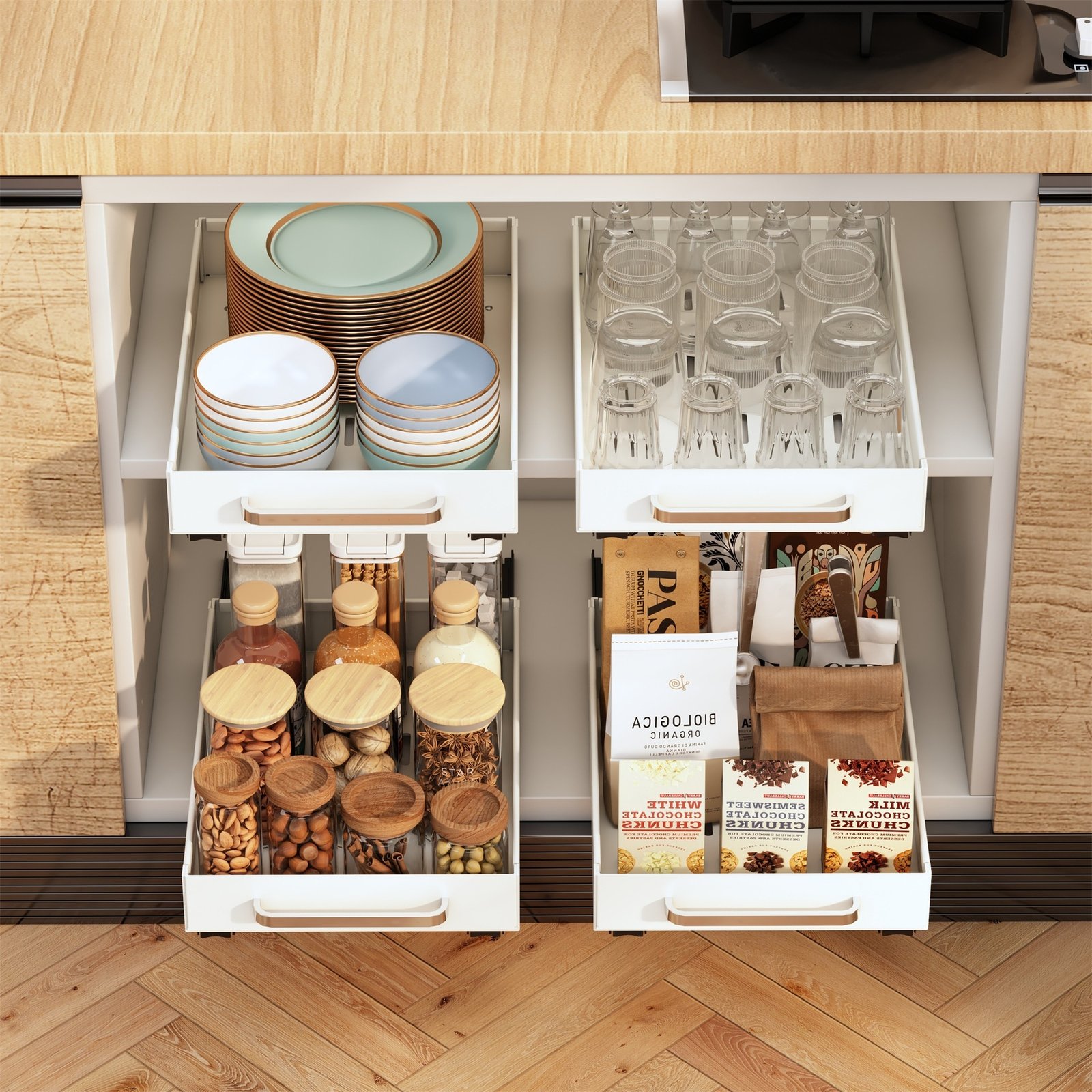 Multi-functional Storage Rack Kitchen Tableware - Image 6