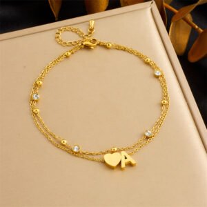 Beach Style Simple Color Rhinestone Anklet