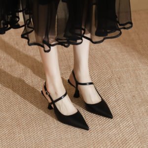 Spring Women's Sandals Women's Fashion Pointed High Heels