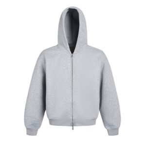 Heavy-duty Double-zipper American-style Hoodie For Couples