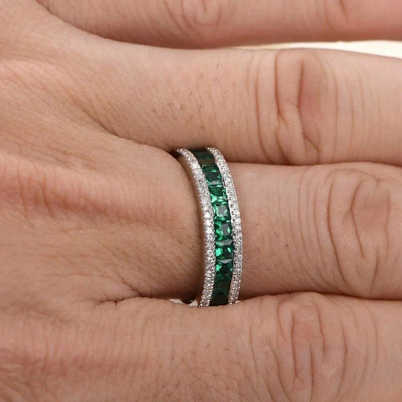 Bestselling Elegant Green Luxury Ring For Women - Image 5
