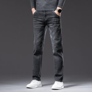New Loose Straight Stretch Pants For Men