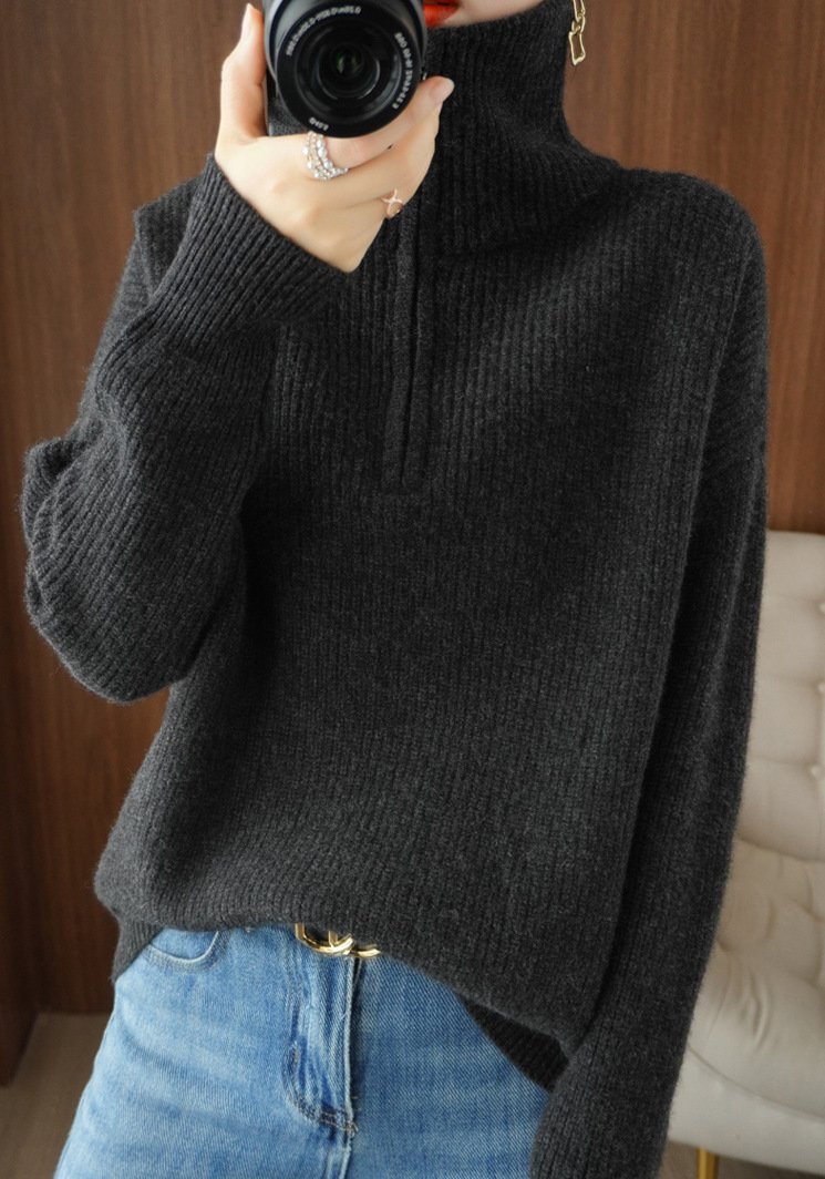 Women's Thickened Pullover Knitted Sweater Top - Image 7