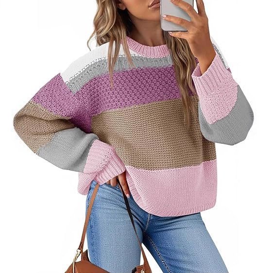 Pullover Lazy Sweater Fashion Casual Top - Image 4