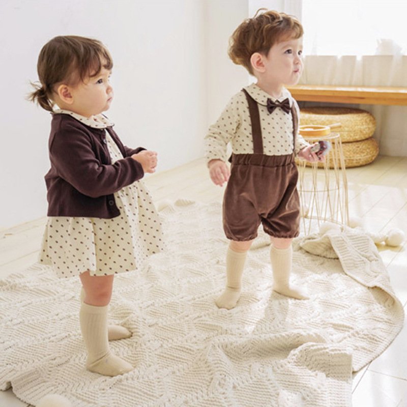 Baby Onesie Collar Cotton Romper Pack Fart - Image 5