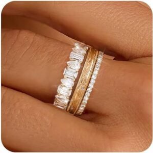 Plain Band Set Minimalist Slim Ring