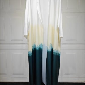 Muslim Clothing Coat Tie-dyed Cloak