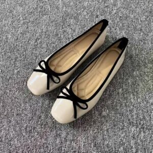 Flat Shoes Low-cut Patent Leather Fashion Mary Jane Shoes