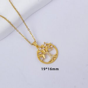 Lucky Titanium Steel High-End Choker Necklace