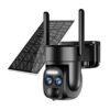 Solar 8x Zoom Camera Surveillance 4Gwifi Full Color Night Vision